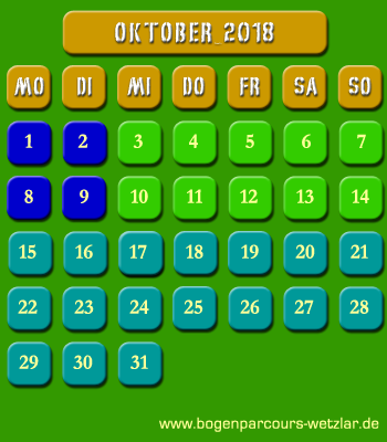 ffnungszeiten Oktober