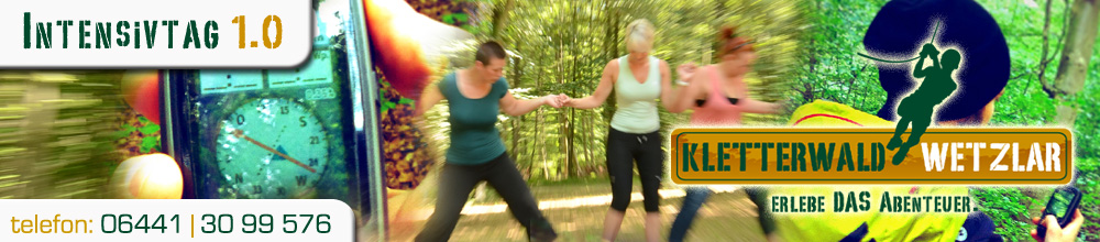 Intensivtag Kletterwald Persnlichkeitsentwicklung