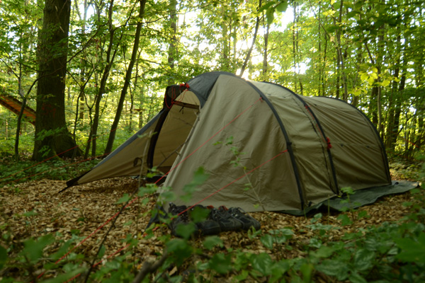 Übernachten im Kletterwald