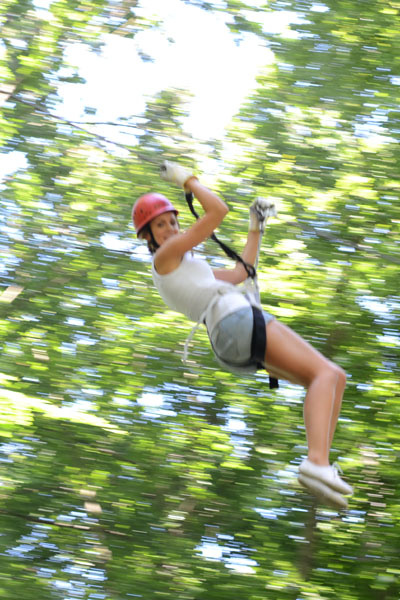 Impressionen aus dem Kletterwald