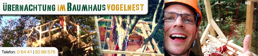 baumhaus vogelnest exklusive bernachtung